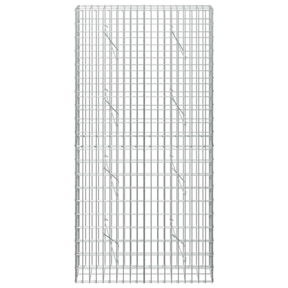 Gabion with 5 mm Wire and 5x10 cm Mesh 100x10x200 cm