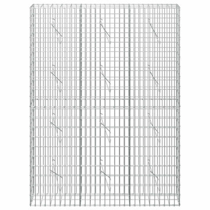 Gabion with 5 mm Wire and 5x10 cm Mesh 150x10x200 cm