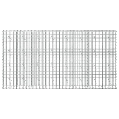 Gabion with 5 mm Wire and 5x10 cm Mesh 400x10x200 cm