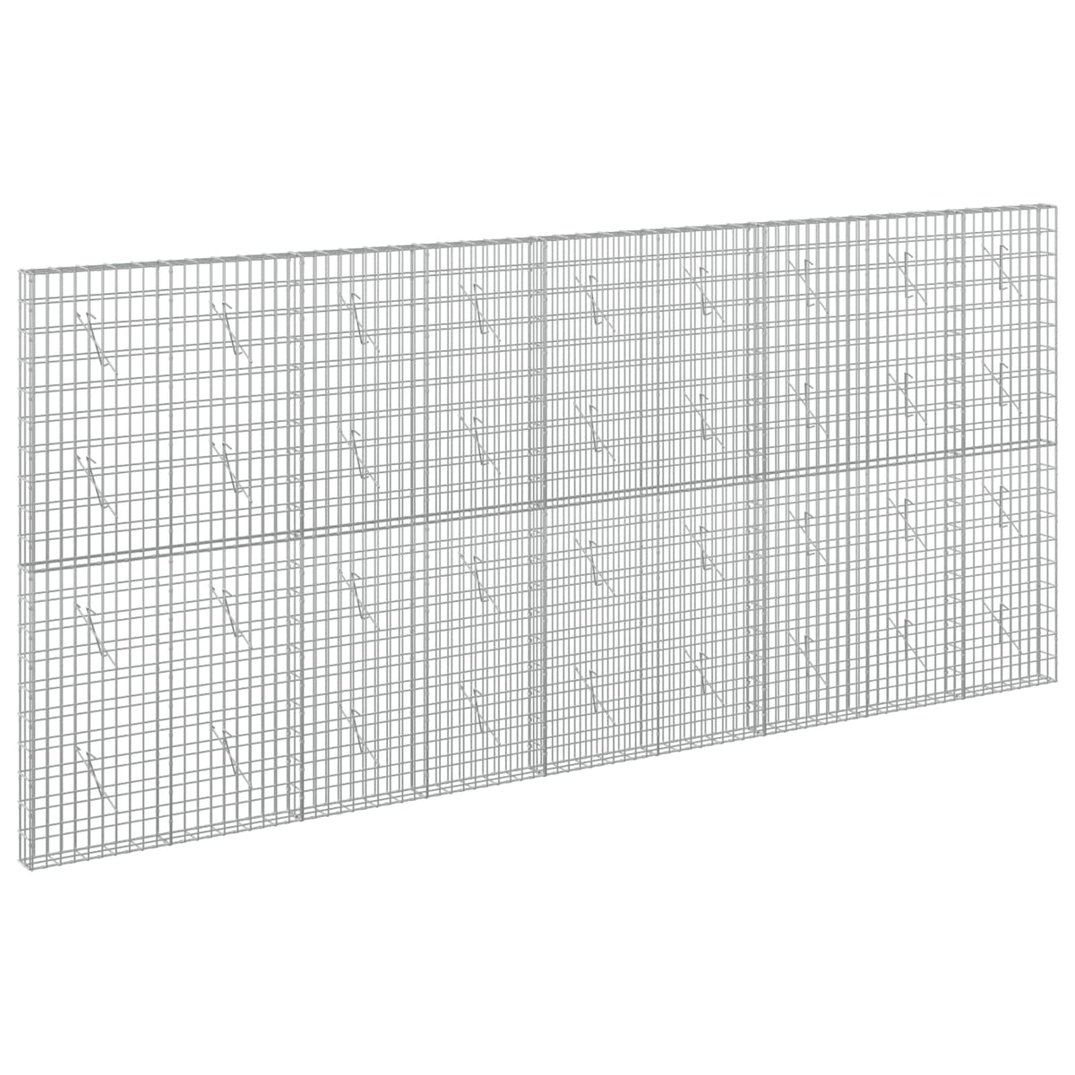 Gabion with 5 mm Wire and 5x10 cm Mesh 450x10x200 cm