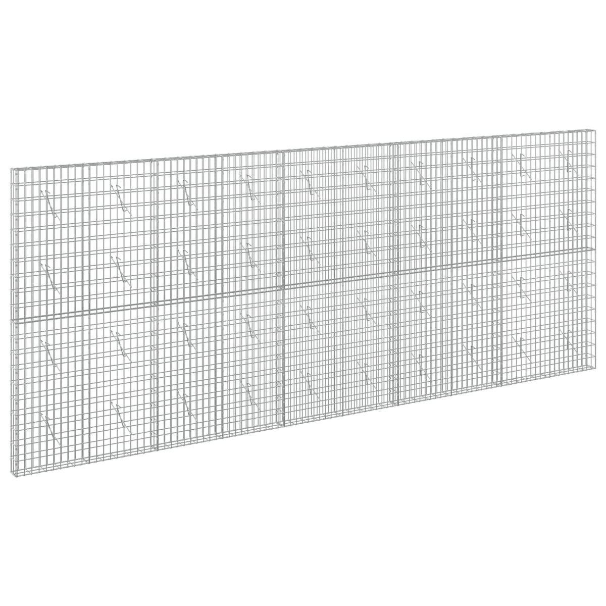 Gabion with 5 mm Wire and 5x10 cm Mesh 500x10x200 cm