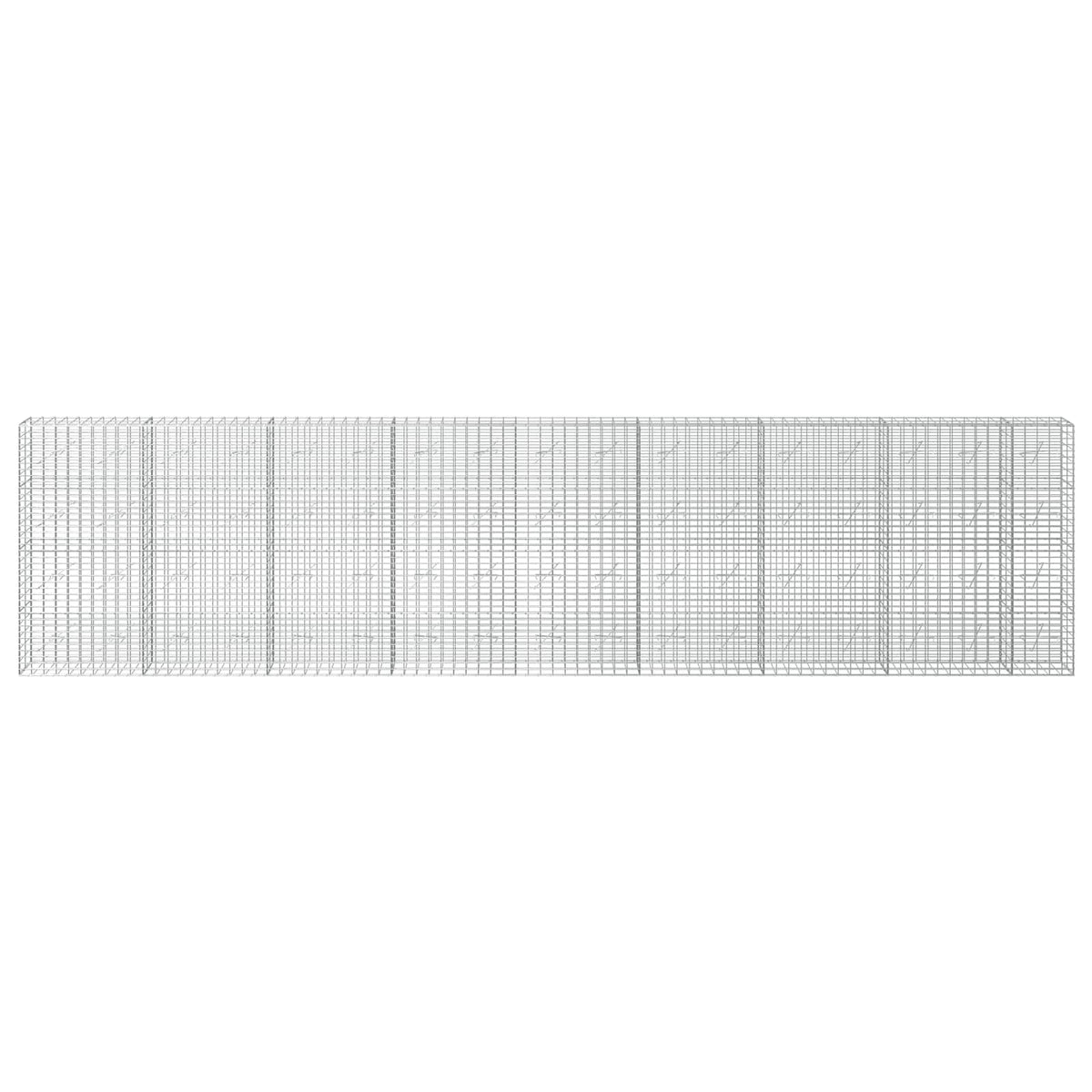 Gabion with 5 mm Wire and 5x10 cm Mesh 850x10x200 cm