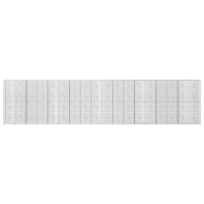 Gabion with 5 mm Wire and 5x10 cm Mesh 900x10x200 cm