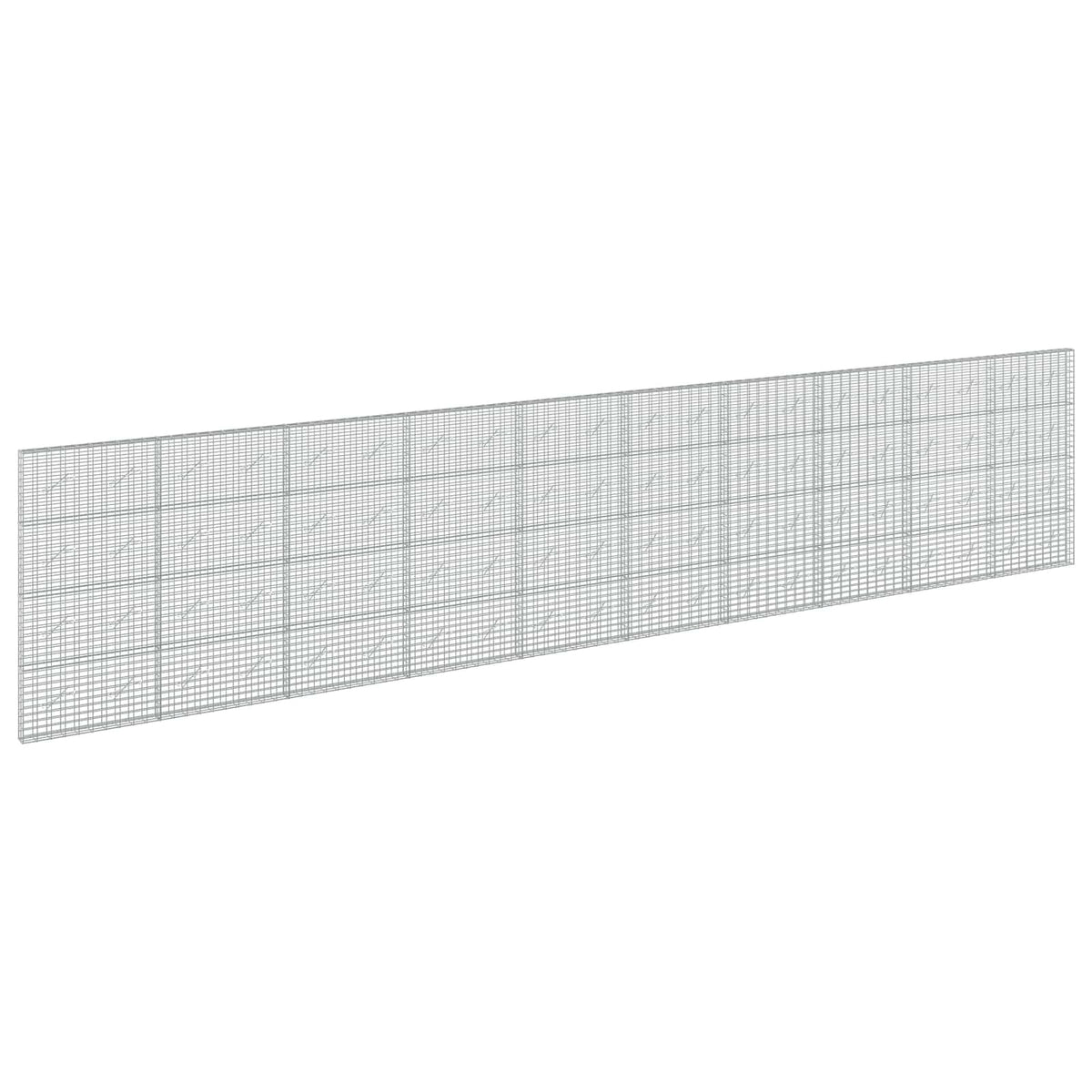 Gabion with 5 mm Wire and 5x10 cm Mesh 1000x10x200 cm