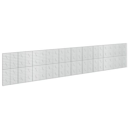 Gabion with 5 mm Wire and 5x10 cm Mesh 1050x10x200 cm