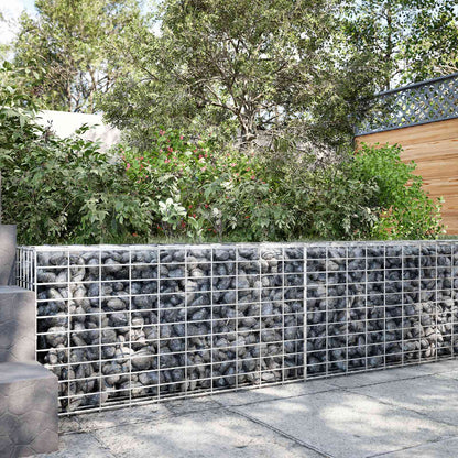 Gabion with 5 mm Wire and 5x10 cm Mesh 50x20x50 cm