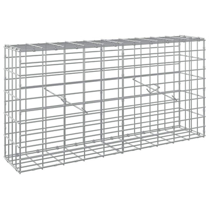 Gabion with 5 mm Wire and 5x10 cm Mesh 100x20x50 cm