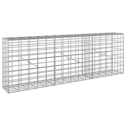 Gabion with 5 mm Wire and 5x10 cm Mesh 150x20x50 cm