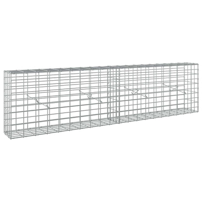 Gabion with 5 mm Wire and 5x10 cm Mesh 200x20x50 cm