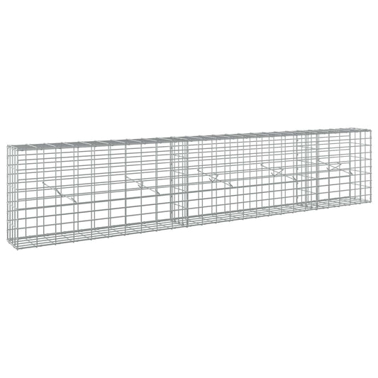 Gabion with 5 mm Wire and 5x10 cm Mesh 250x20x50 cm