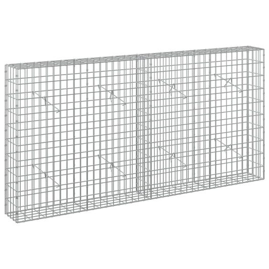 Gabion with 5 mm Wire and 5x10 cm Mesh 200x20x100 cm