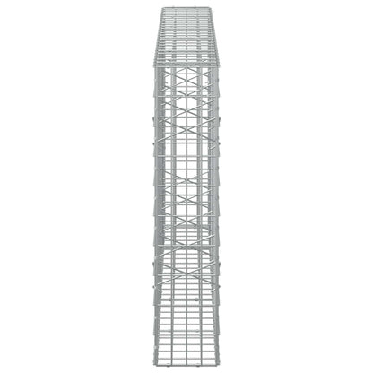 Gabion with 5 mm Wire and 5x10 cm Mesh 250x20x100 cm