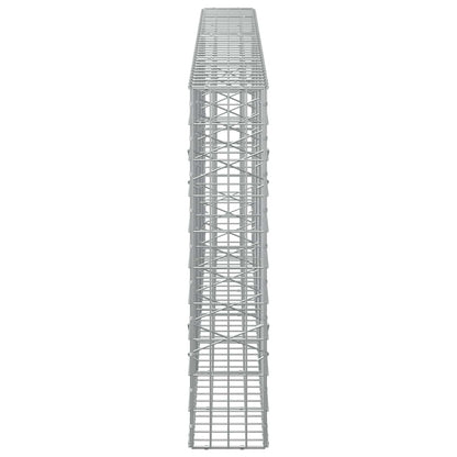Gabion with 5 mm Wire and 5x10 cm Mesh 350x20x100 cm