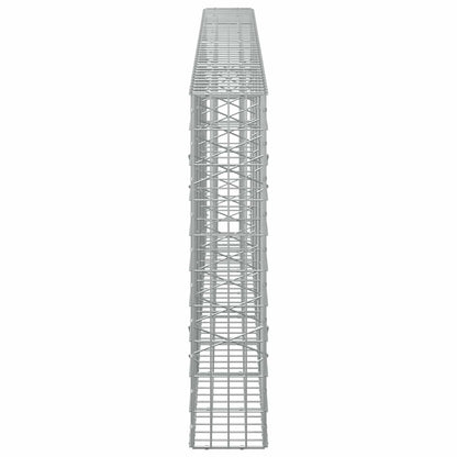Gabion with 5 mm Wire and 5x10 cm Mesh 400x20x100 cm