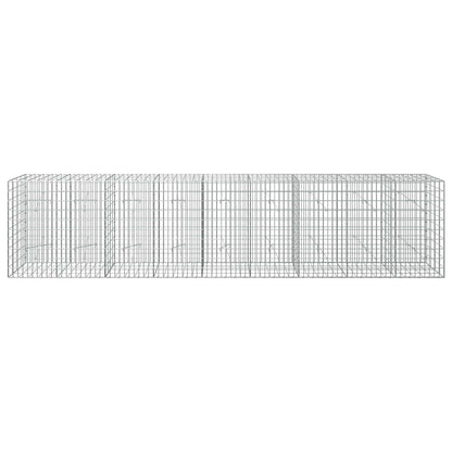Gabion with 5 mm Wire and 5x10 cm Mesh 450x20x100 cm