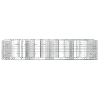 Gabion with 5 mm Wire and 5x10 cm Mesh 500x20x100 cm