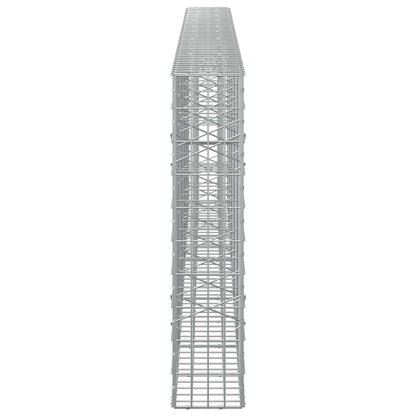 Gabion with 5 mm Wire and 5x10 cm Mesh 500x20x100 cm