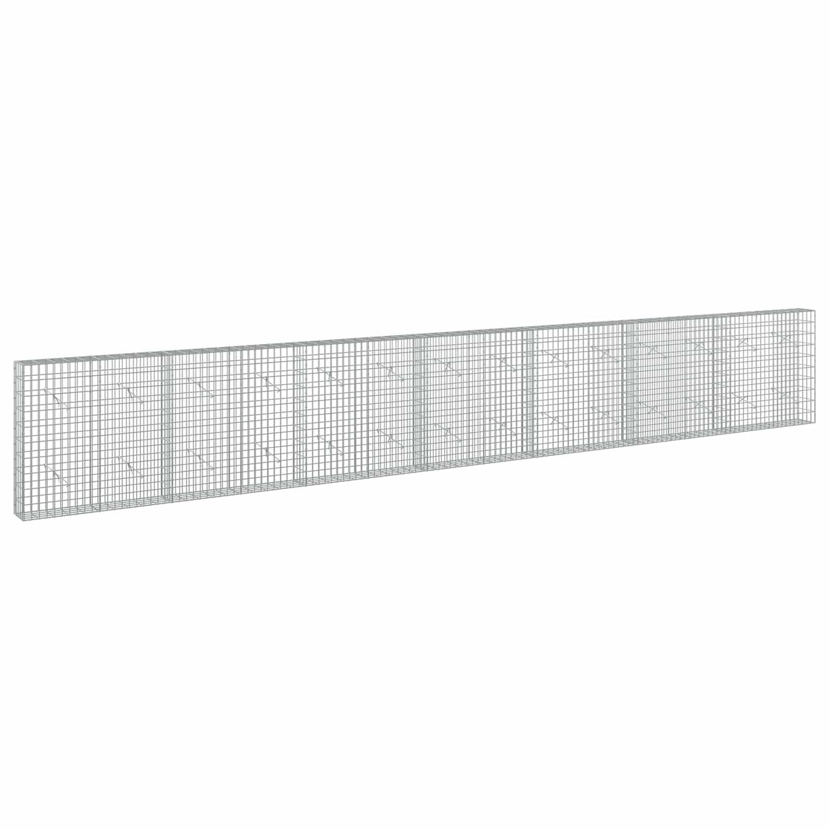 Gabion with 5 mm Wire and 5x10 cm Mesh 700x20x100 cm