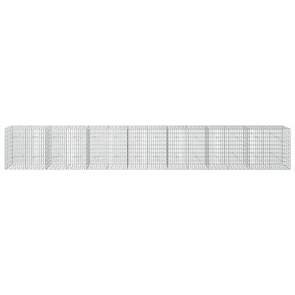 Gabion with 5 mm Wire and 5x10 cm Mesh 700x20x100 cm