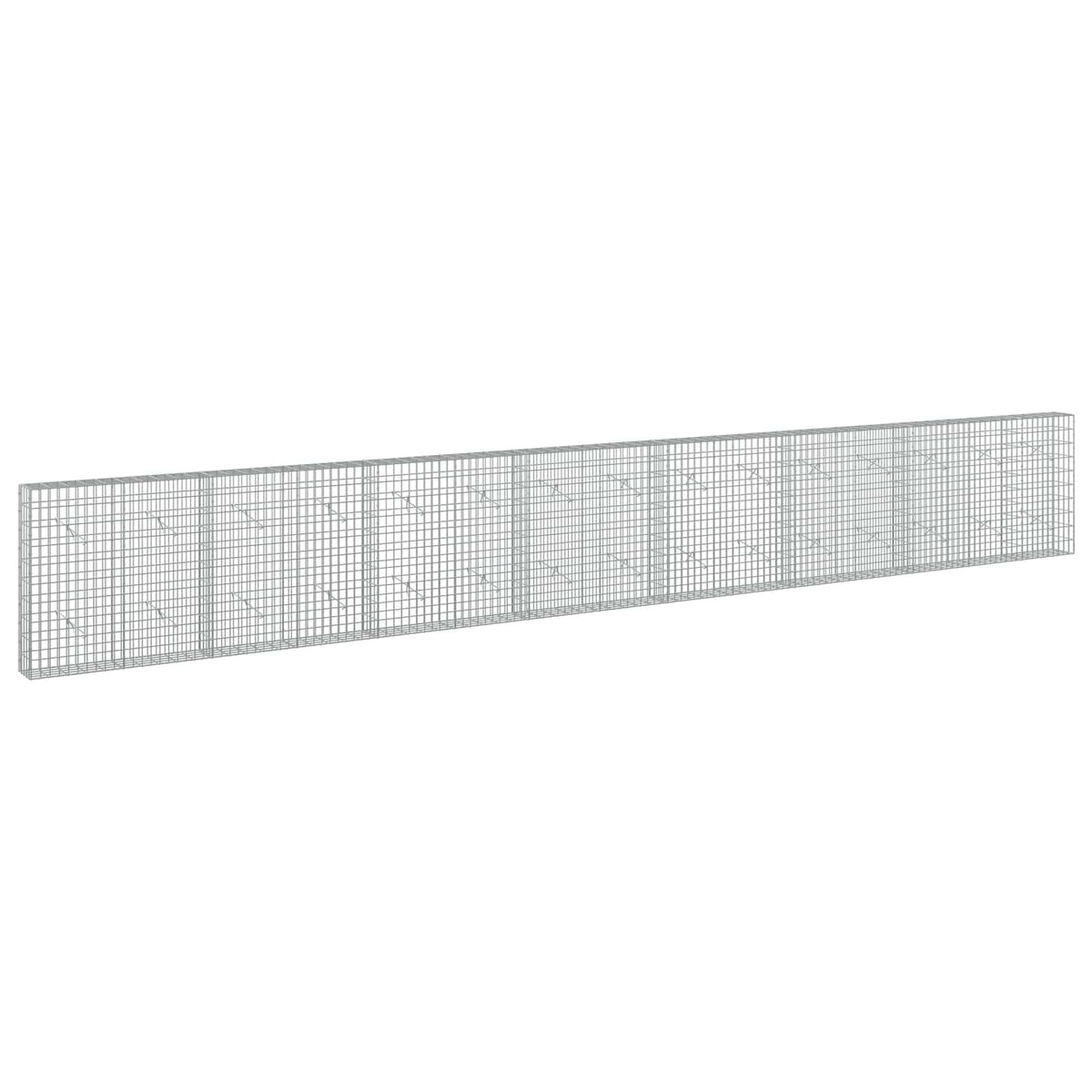 Gabion with 5 mm Wire and 5x10 cm Mesh 750x20x100 cm