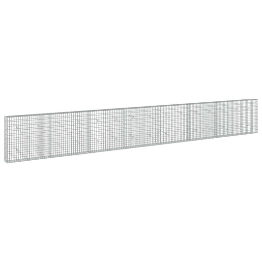 Gabion with 5 mm Wire and 5x10 cm Mesh 750x20x100 cm