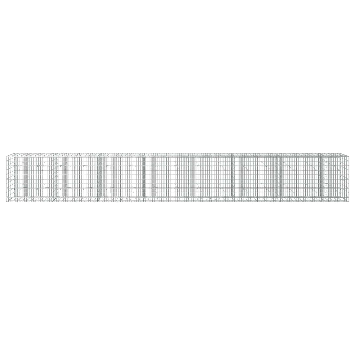 Gabion with 5 mm Wire and 5x10 cm Mesh 750x20x100 cm
