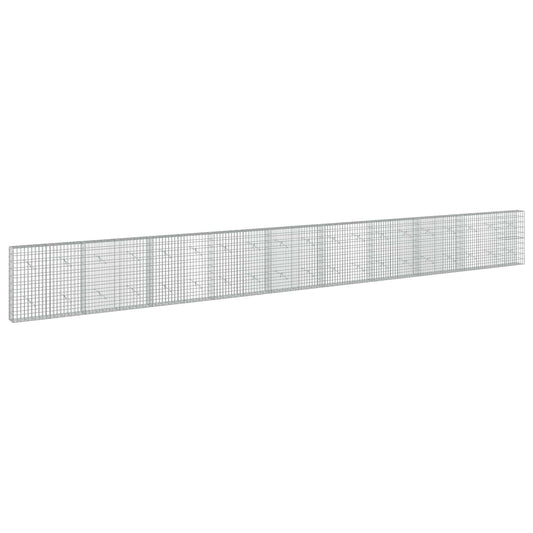 Gabion with 5 mm Wire and 5x10 cm Mesh 950x20x100 cm