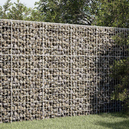 Gabion with 5 mm Wire and 5x10 cm Mesh 50x20x150 cm