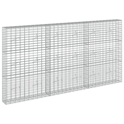Gabion with 5 mm Wire and 5x10 cm Mesh 300x20x150 cm