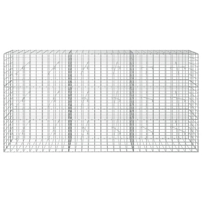 Gabion with 5 mm Wire and 5x10 cm Mesh 300x20x150 cm