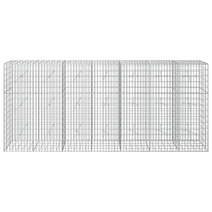 Gabion with 5 mm Wire and 5x10 cm Mesh 350x20x150 cm