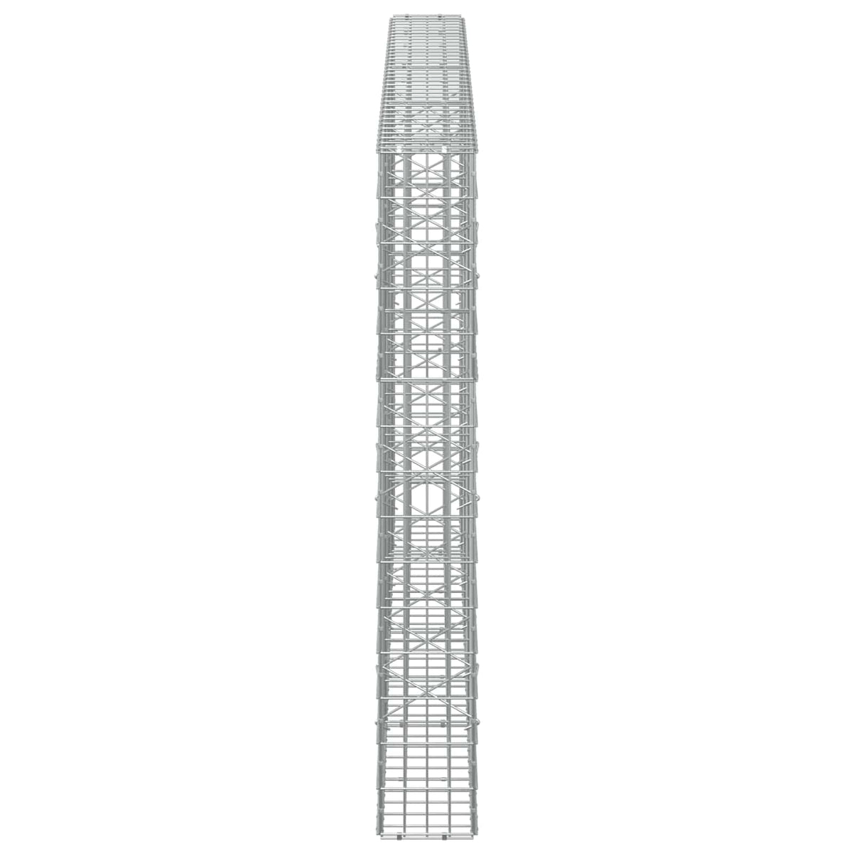 Gabion with 5 mm Wire and 5x10 cm Mesh 350x20x150 cm