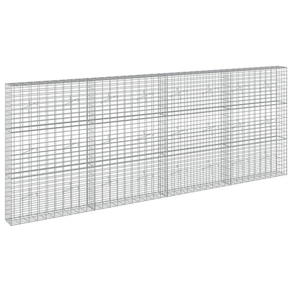 Gabion with 5 mm Wire and 5x10 cm Mesh 400x20x150 cm
