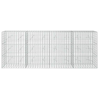 Gabion with 5 mm Wire and 5x10 cm Mesh 400x20x150 cm