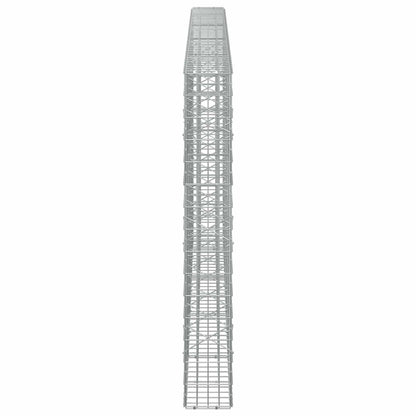 Gabion with 5 mm Wire and 5x10 cm Mesh 450x20x150 cm