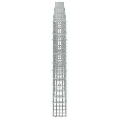 Gabion with 5 mm Wire and 5x10 cm Mesh 600x20x150 cm