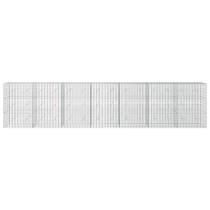 Gabion with 5 mm Wire and 5x10 cm Mesh 700x20x150 cm