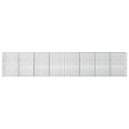 Gabion with 5 mm Wire and 5x10 cm Mesh 800x20x150 cm