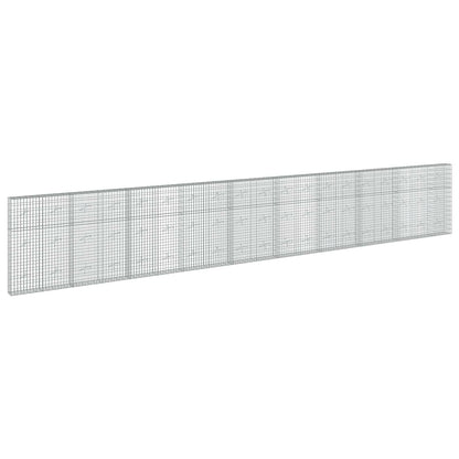Gabion with 5 mm Wire and 5x10 cm Mesh 950x20x150 cm