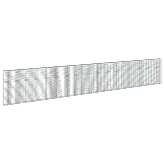 Gabion with 5 mm Wire and 5x10 cm Mesh 950x20x150 cm