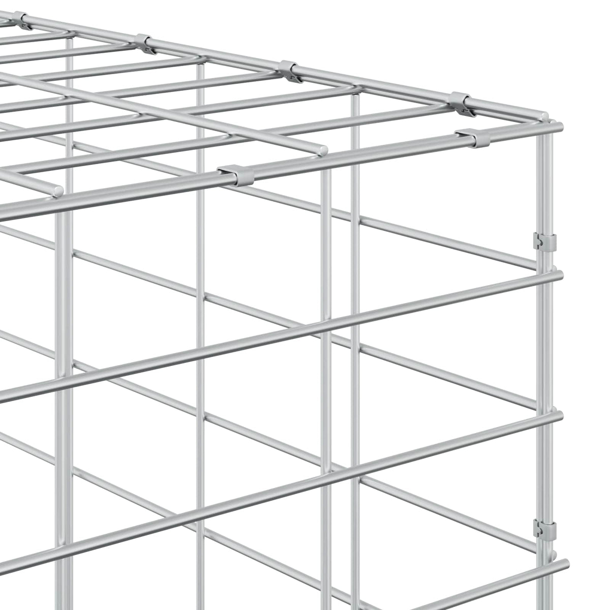Gabion with 5 mm Wire and 5x10 cm Mesh 1100x20x150 cm