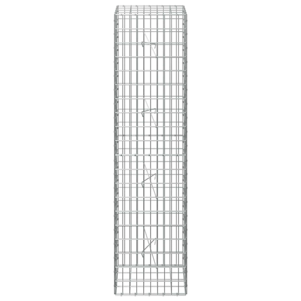 Gabion with 5 mm Wire and 5x10 cm Mesh 50x20x200 cm