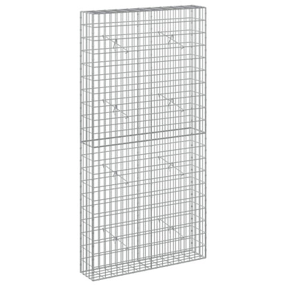 Gabion with 5 mm Wire and 5x10 cm Mesh 100x20x200 cm