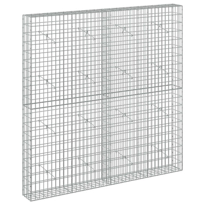 Gabion with 5 mm Wire and 5x10 cm Mesh 200x20x200 cm