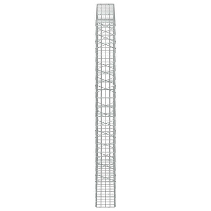 Gabion with 5 mm Wire and 5x10 cm Mesh 200x20x200 cm