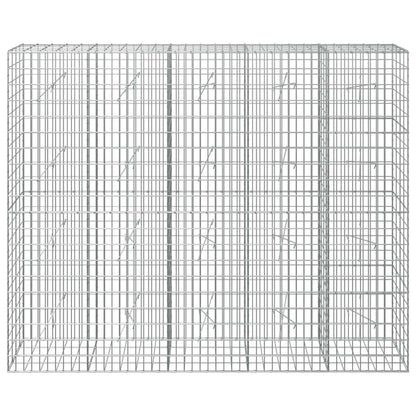 Gabion with 5 mm Wire and 5x10 cm Mesh 250x20x200 cm
