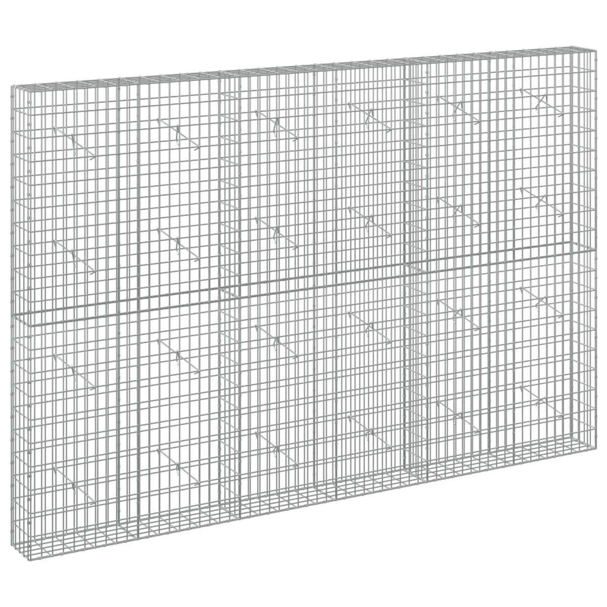 Gabion with 5 mm Wire and 5x10 cm Mesh 300x20x200 cm