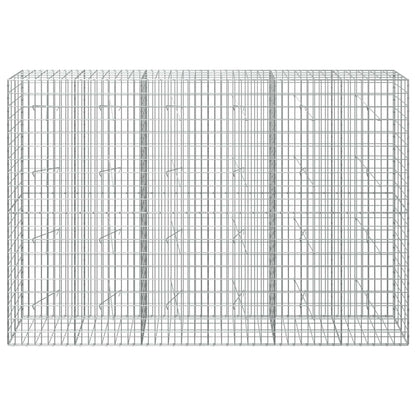 Gabion with 5 mm Wire and 5x10 cm Mesh 300x20x200 cm