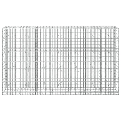 Gabion with 5 mm Wire and 5x10 cm Mesh 350x20x200 cm
