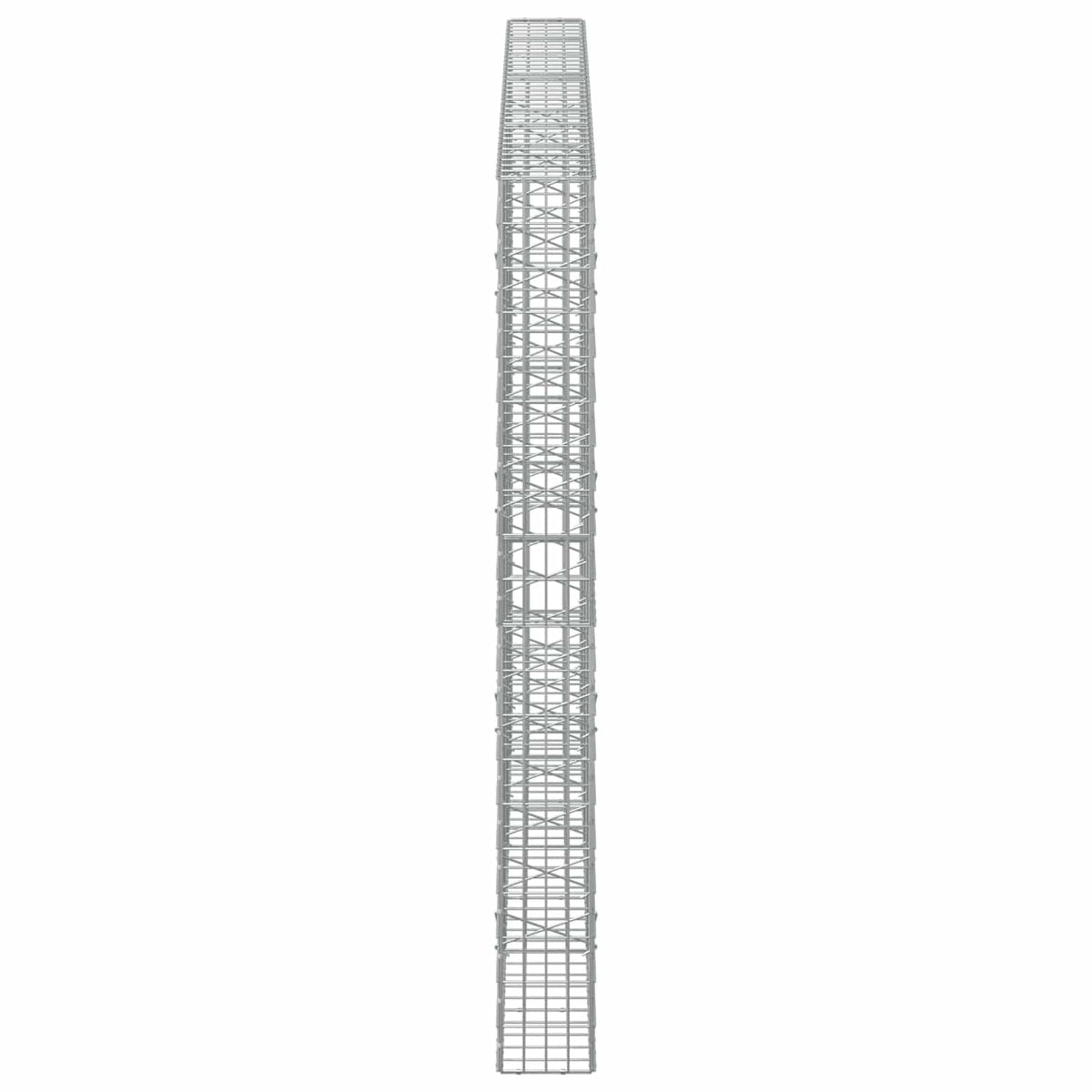 Gabion with 5 mm Wire and 5x10 cm Mesh 350x20x200 cm